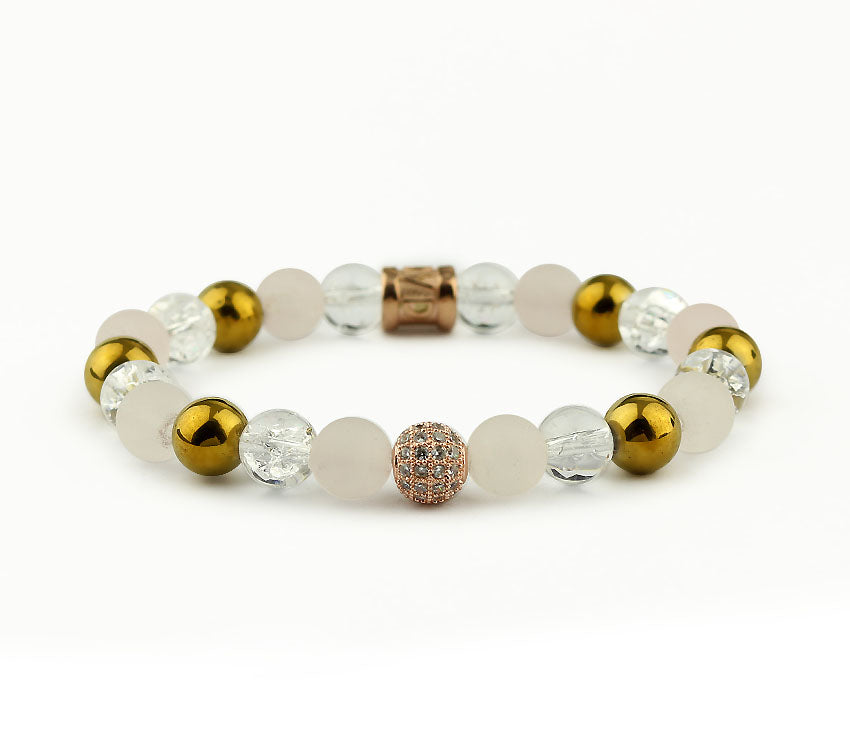 Perlenarmband Crystal
