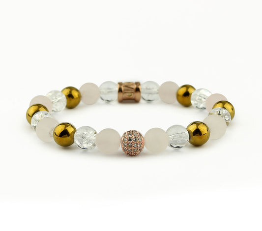 Perlenarmband Crystal