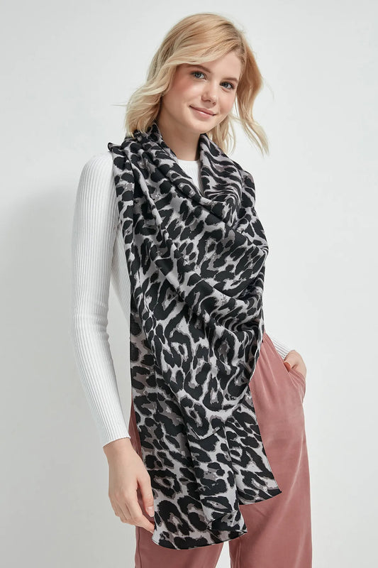 Schal - Leopardmuster